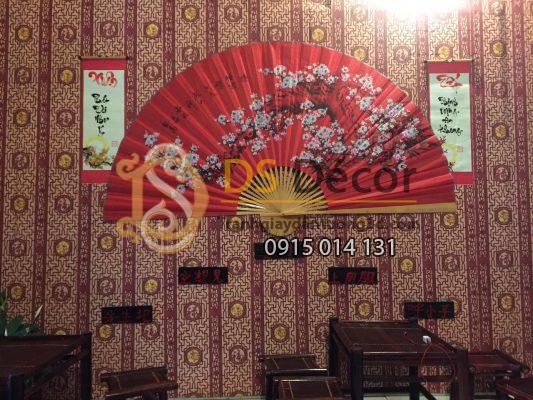 Giấy dán tường họa tiết Hong Kong cổ trang 3D034