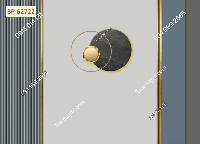 Tranh dán tường hiện đại 5D phòng khách 62722