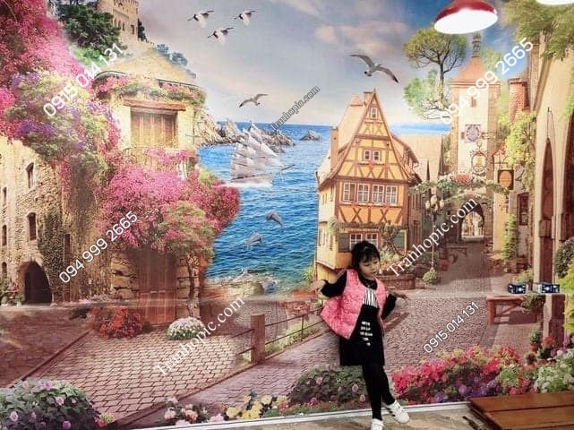 tranh cảnh biển đẹp