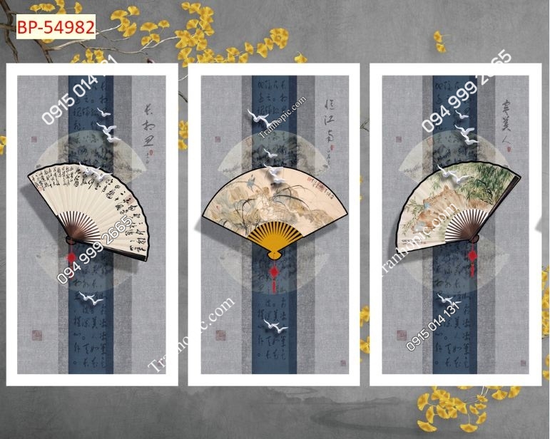 Tranh dán tường 5D hiện đại 54982