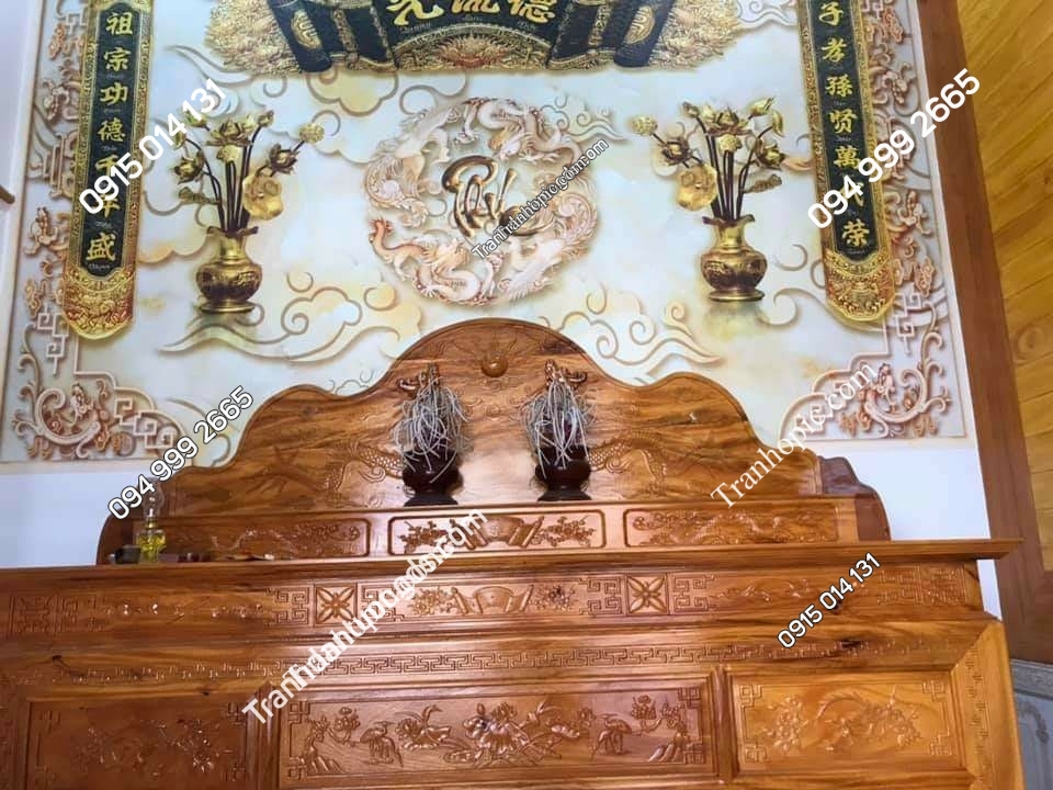 tranh hoành phi câu đối