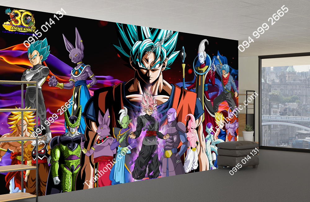 Tranh dán tường Dragon Ball Z 772383
