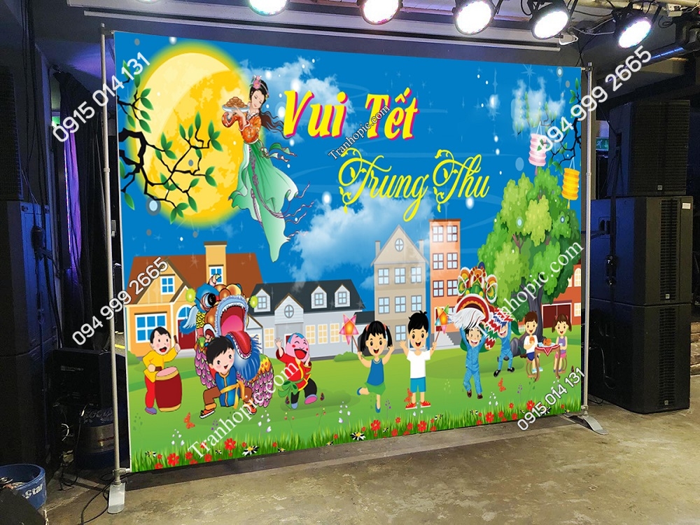Tranh trang trí dán tường sự kiện trung thu PK_2532517