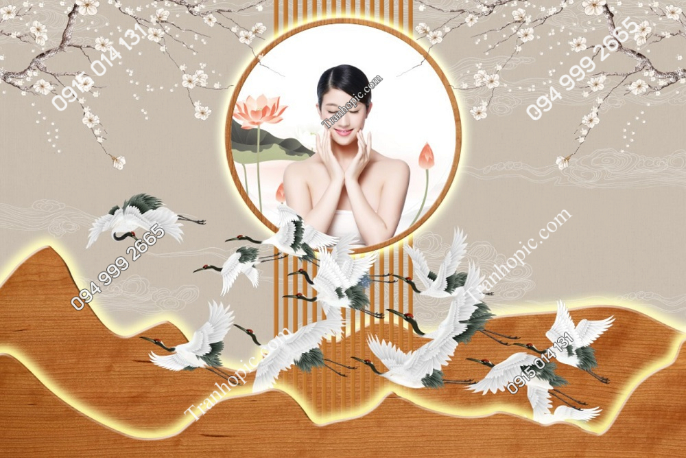 Tranh dán tường tiệm massge dưỡng sinh spa 2732024 (37)