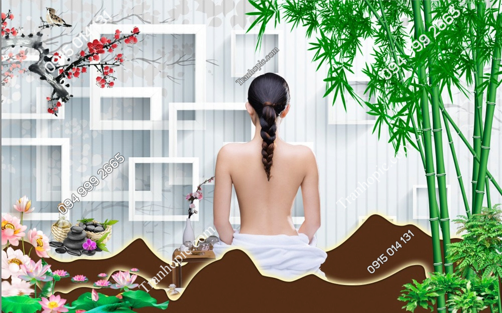 Tranh đông y spa dán tường 2732024 (20)