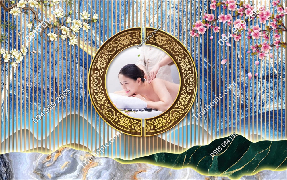 Tranh massage dưỡng sinh dán tường 2732024 (32)