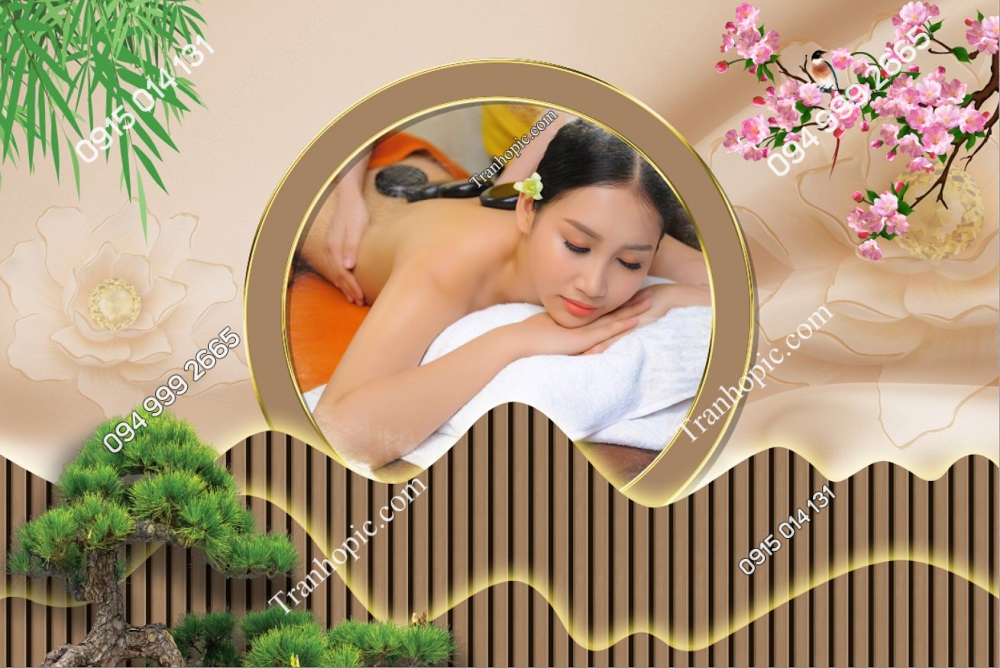 Tranh spa massge đẹp dán tường 2732024 (38)