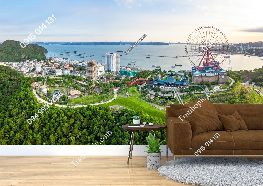 Tranh dán tường toàn cảnh Hạ Long Quảng Ninh 2449585756